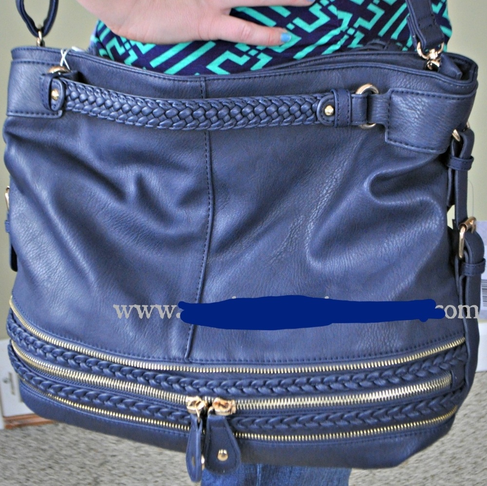 Urban Expressions Maxwell Braided Zip Bottom Tote